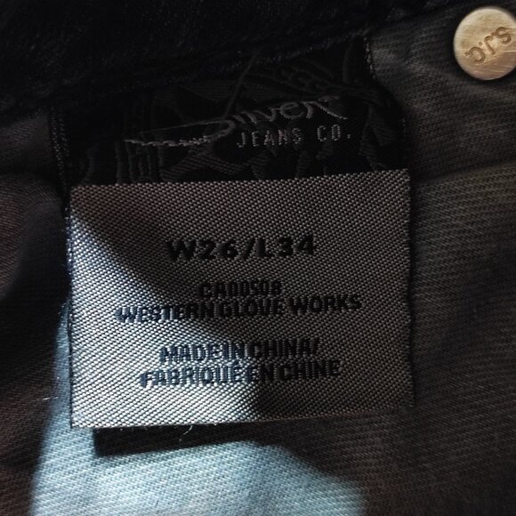 Silver Jeans Berkley women's sz W26/L34 washed blue colour skinny straight leg - Picture 7 of 13